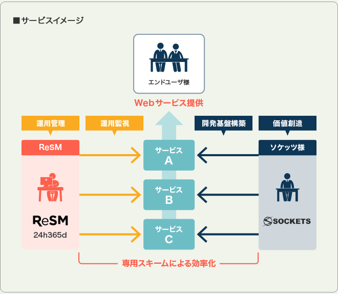 導入サービスの概要図